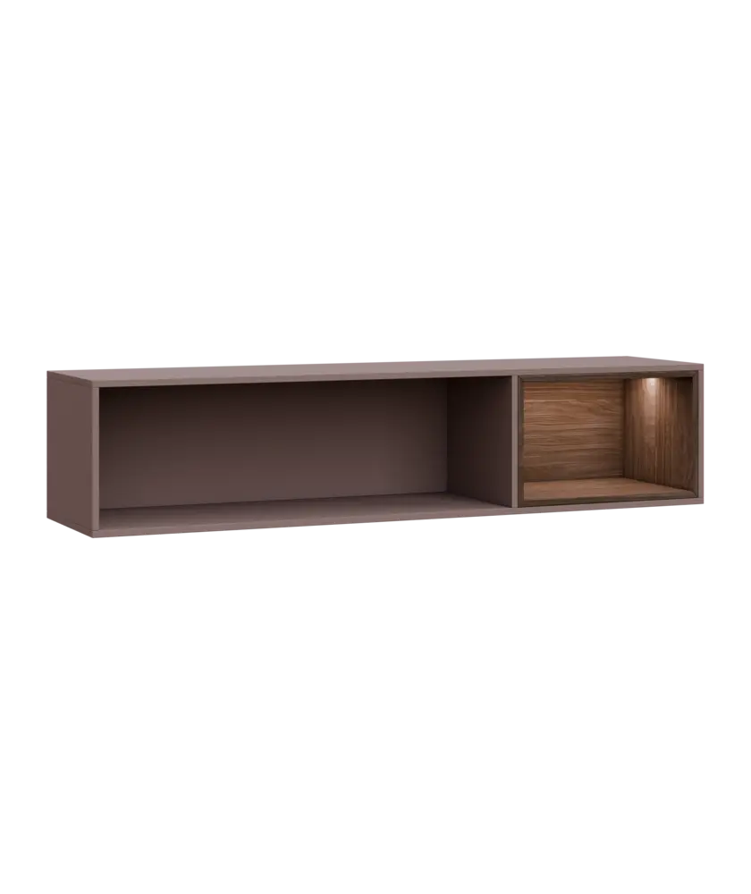 ERY H1832 P horní modul, 2-niky, 390x1800x400, pravý, pudrová